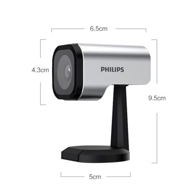 話筒  飛利浦PHILIPS  PSE0520 高清電腦攝像頭 視頻會(huì)議 2K視頻通話 自動(dòng)對(duì)焦超廣角 內(nèi)置降噪麥克風(fēng) USB即插即用